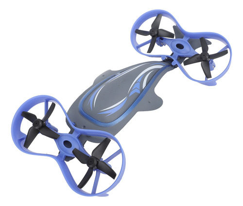 Dron Rc Quadcopters 3 En 1, Azul, Aire, Agua, Suelo, Abatibl