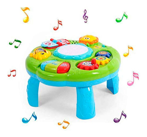 Mesa Musical De Aprendizaje 2 En1 Juguete Bebes Didáctico