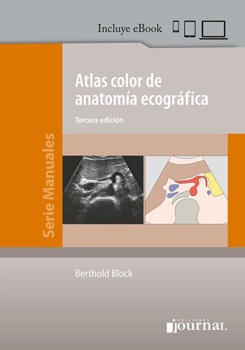 Block Atlas Color De Anatomía Ecográfica 3ed Nuevo