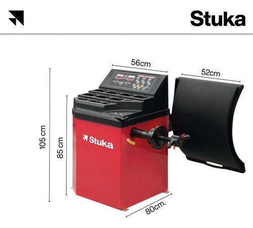 Balanceadora De Llantas Automotriz Stuka Rueda Rin 10 A 24