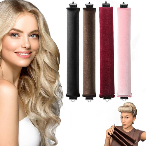 Heatless Hair Curler,overnight Heatless Curls Blowout Rods