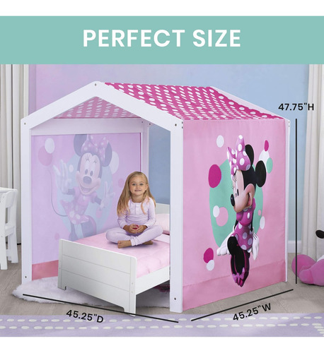 Casa De Juegos De Minnie Mouse De Disney Para Interiores Con