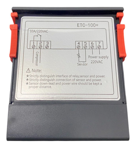 Combistato Digital Termostato Universal Elitech Etc-100+