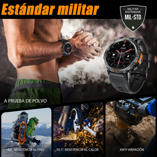 Para Eigiis Ke3 Smartwatch Reloj Inteligente Para Hombre