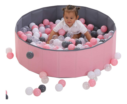 Limitlessfunn Kids - Alberca De Pelotas Plegable, De Doble C