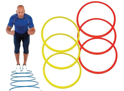 Aro Plano De Velocidad Entrenamiento Coordinacion Pack X 10 