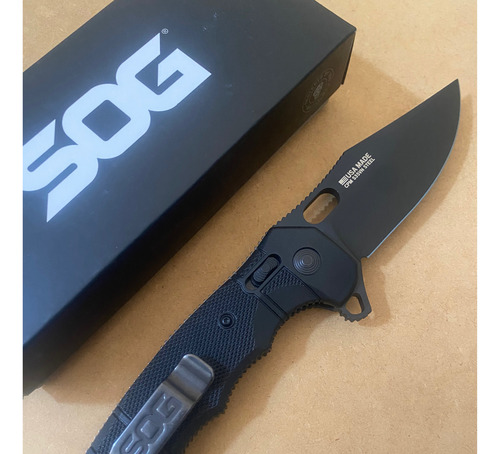 Sog Seal Xr Knife 3.9, S35vn Steel Blade, Frn Handles.
