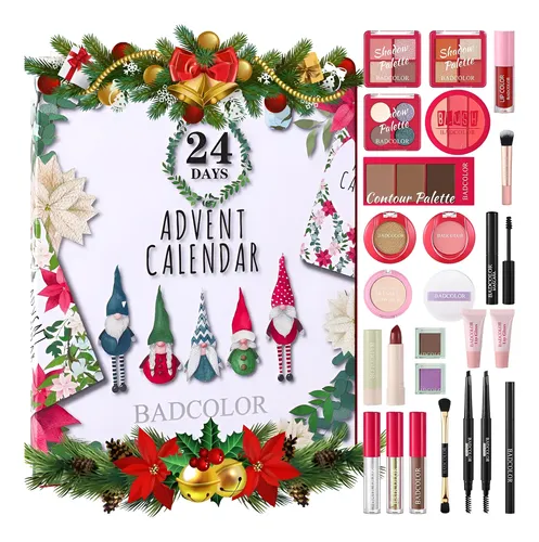 Calendario De Adviento 2025 Con 24 Sorpresas - Incluye Bolígrafo Borrable Y Estuche De Silicona, Diseño Campana Vintage