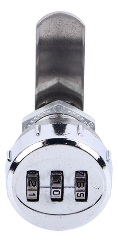 Contraseña Combinada Cabinet Cam Lock Mini De 3 Dígitos