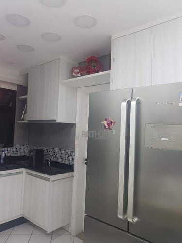 V. Caminho Do Mar, Apto 03 Dorms Sendo As 03 Suítes, 02 Vagas 130m² - Ap1587