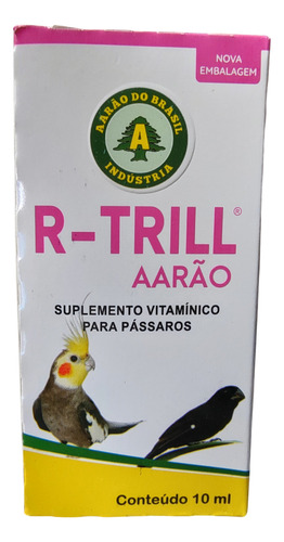 R-trill - Líquido - Aarão - 10 Ml - Rouquidão