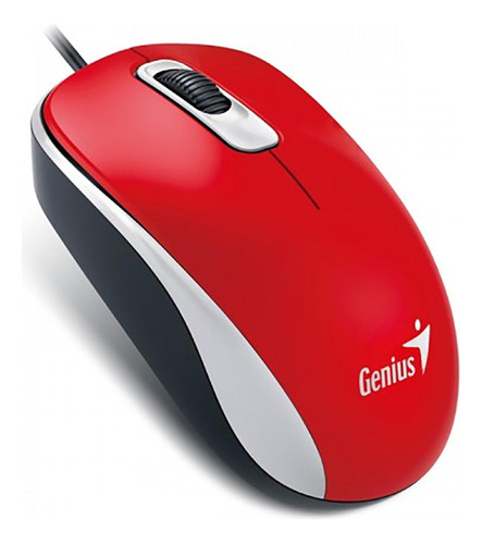 Mouse Genius  DX-110 USB rojo pasión