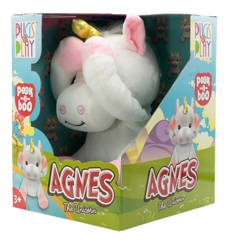 Peluche Unicornio Pugs At Play Peek A Boo Agnes 22339au