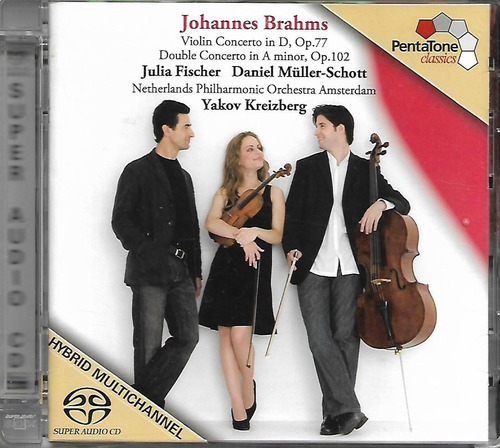 J250 - Cd - Johannes Brahms - Julia Fischer - Lacrado 