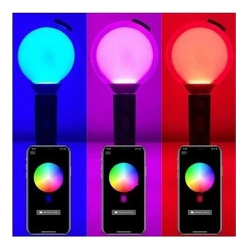 Bts Lightstick Edição Especial Army Bomb V4 App Bluetooth