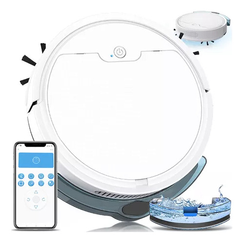 Aspiradora Trapeadora Robot Inteligente De 3000pa Wifi/app