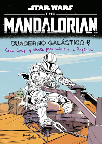 Star Wars The Mandalorian Cuaderno Galactico 6 Crea Dibuja Y