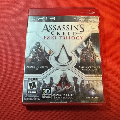 Assassin's Creed Ezio Trilogy Play Station 3 Ps3 Original