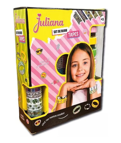 Set De Bijou Tapes Arma Pulseras Juliana Orig. Sisjul080