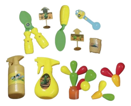 Valijita Mesita Didáctica Cactus Juguete Zippy Toys Color Valijita Cactus