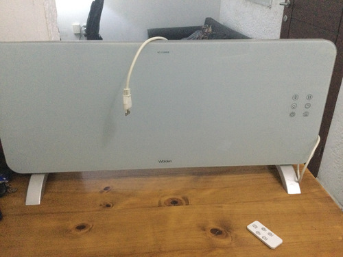 Convector Blanco Digital Con Control Remoto Incluido 