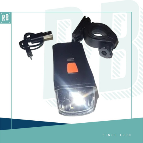 Imagen 2 de 10 de Luz Delantera Bicicleta 3 Funciones C/led Xingheng Xc141