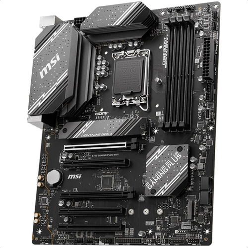 Tarjeta Madre Msi B760 Gaming Plus Wifi Ddr5 M.2 Usb-c 1700