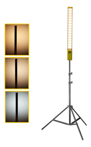 Kit Iluminador Led Para Fotografia Bicolor Fx-led12+tripé 2m
