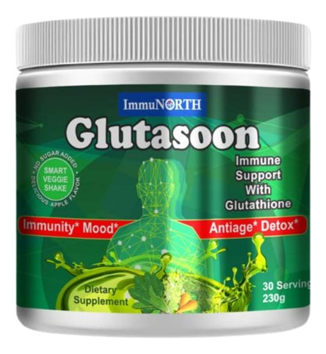 Glutasoon Potente Inmune Detox Promotor De Glutation  Usa