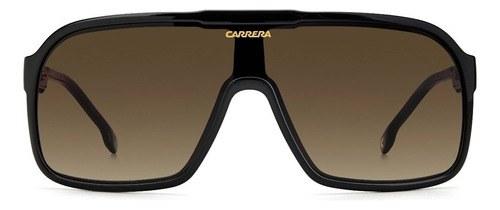 Lentes de sol Carrera 1046/s 807ha Square Shape Aviator Cafe Degradado Negro Clasico