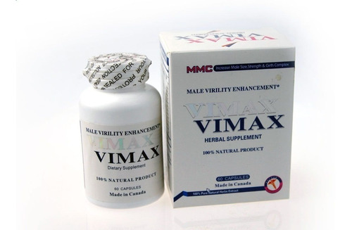 Vimax Para Erecciones Prolongadas/canadiense 60 Capsulas