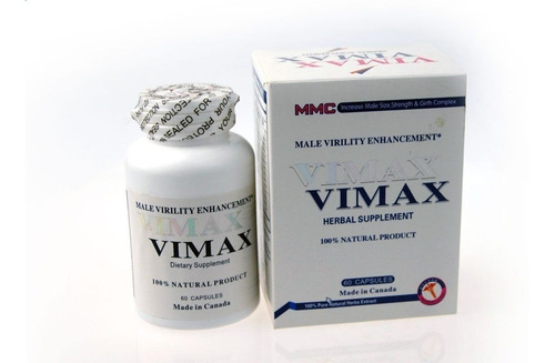 Vimax Para Erecciones Prolongadas/canadiense 60 Capsulas