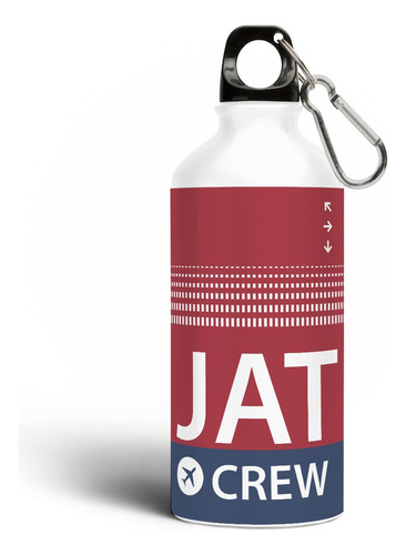 Botella De Aluminio (sin Bpa) 600 Ml - Jat Crew