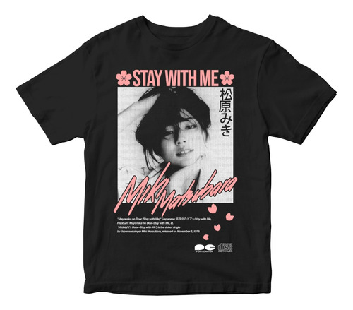 Playera Miki Matsubara: Stay With Me (edición Limitada)