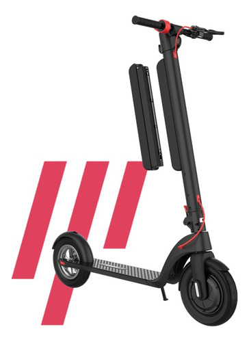 Patín Scooter Eléctrico 10´´ Hx-x8 Aluminio 45km Ip54 350w