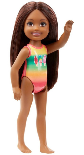 Imagen 1 de 3 de Barbie - Chelsea Amiga De Playa Gln73-ghv56