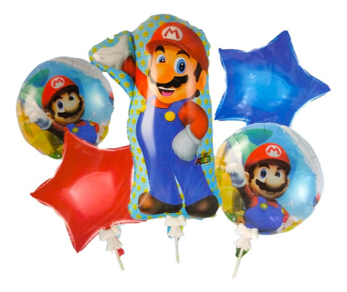 Set De Globo Mario Bros.