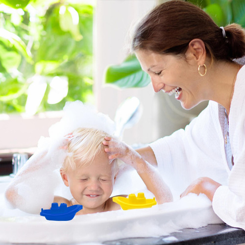 Barco De Juguete Para Baño De Bebé Juguetes Apilables Para B