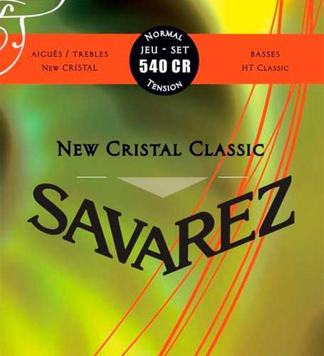 Encordado Savarez New Cristal Ht Classic 540cr Tension Media