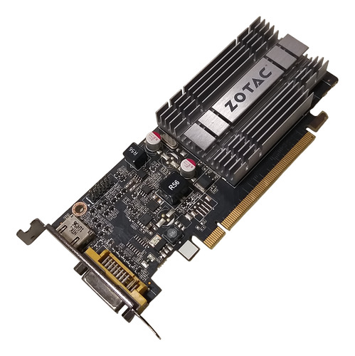 Placa Vídeo Zotac Nvidia Gt218 8400 G5 512 Mb 64bit Ddr2 (Usado)