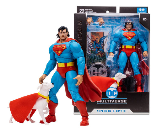 Mcfarlane Dc Collector Edition - Superman Y Krypto