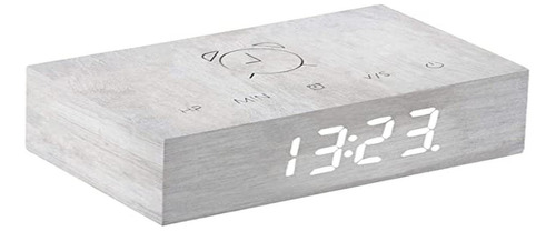 Gingko Flip Click Clock Led Despertador Sonido Activado Con