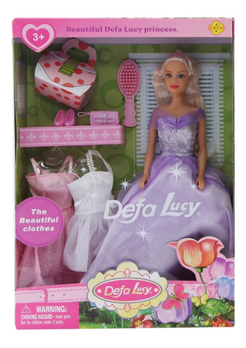 Muñeca Tipo Barbie Princesa Vestido Fenix Envio Full (30013)