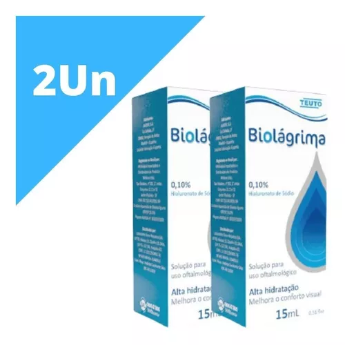 Solução completa em saúde, Laboratório Teuto lança Biolágrima, lubrificante  oftálmico de alta hidratação - Laboratório Teuto