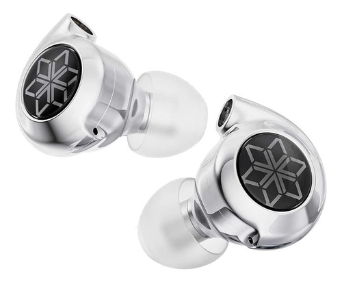 Fiio Fd11 Audífonos Hires Manos Libres Con Drivers De Carbón Plateado