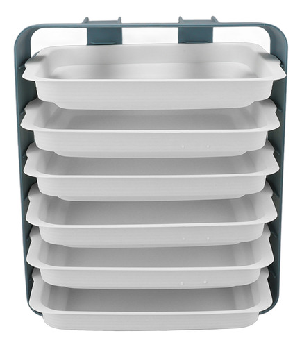 Soporte Rectangular Para Bandejas De Comida Abs Para El Hoga