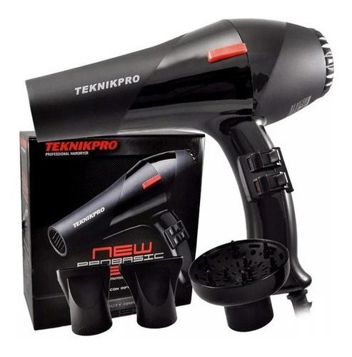 Secador Pelo Profesional Teknikpro New Probasic 2600