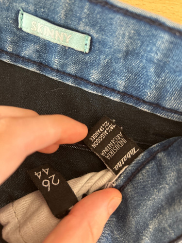 Skinny Jean Azul Tabatha, Elastizado (Usado)