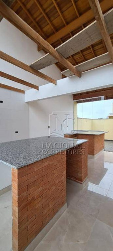 Cobertura Com 2 Dormitórios À Venda, 98 M² Por R$ 600.000 - Campestre - Santo André/sp - Co4335