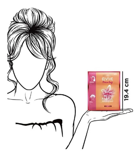 Mascarilla Capilar Hot Mask L'oreal Elvive Dream Long 20ml